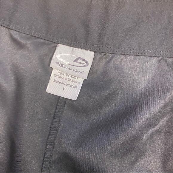 Champion Athletic Shorts Women's Size Large Black 100% Polyester - Picture 5 of 6